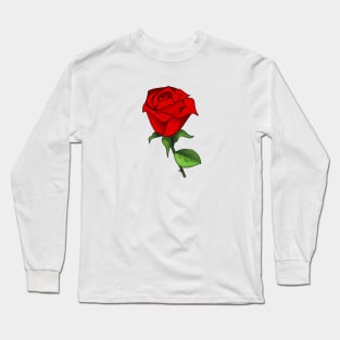 Bouquet of Roses, Flowers, Spring Country Floral Women's Fashion Long Sleeve T-Shirt